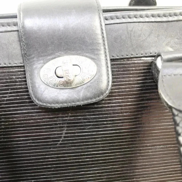 BRIGHTON vintage textured leather satchel - Picture 10 of 12